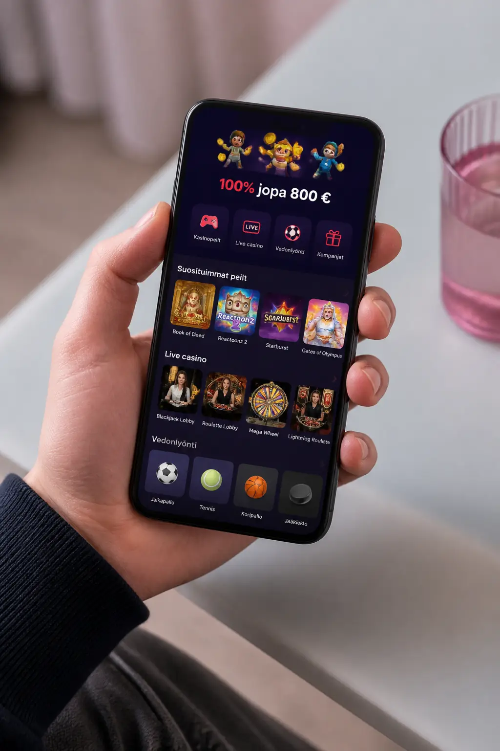 BigBoost mobiili: pelaa selaimessa iOS ja Android visual guide for BigBoost Casino